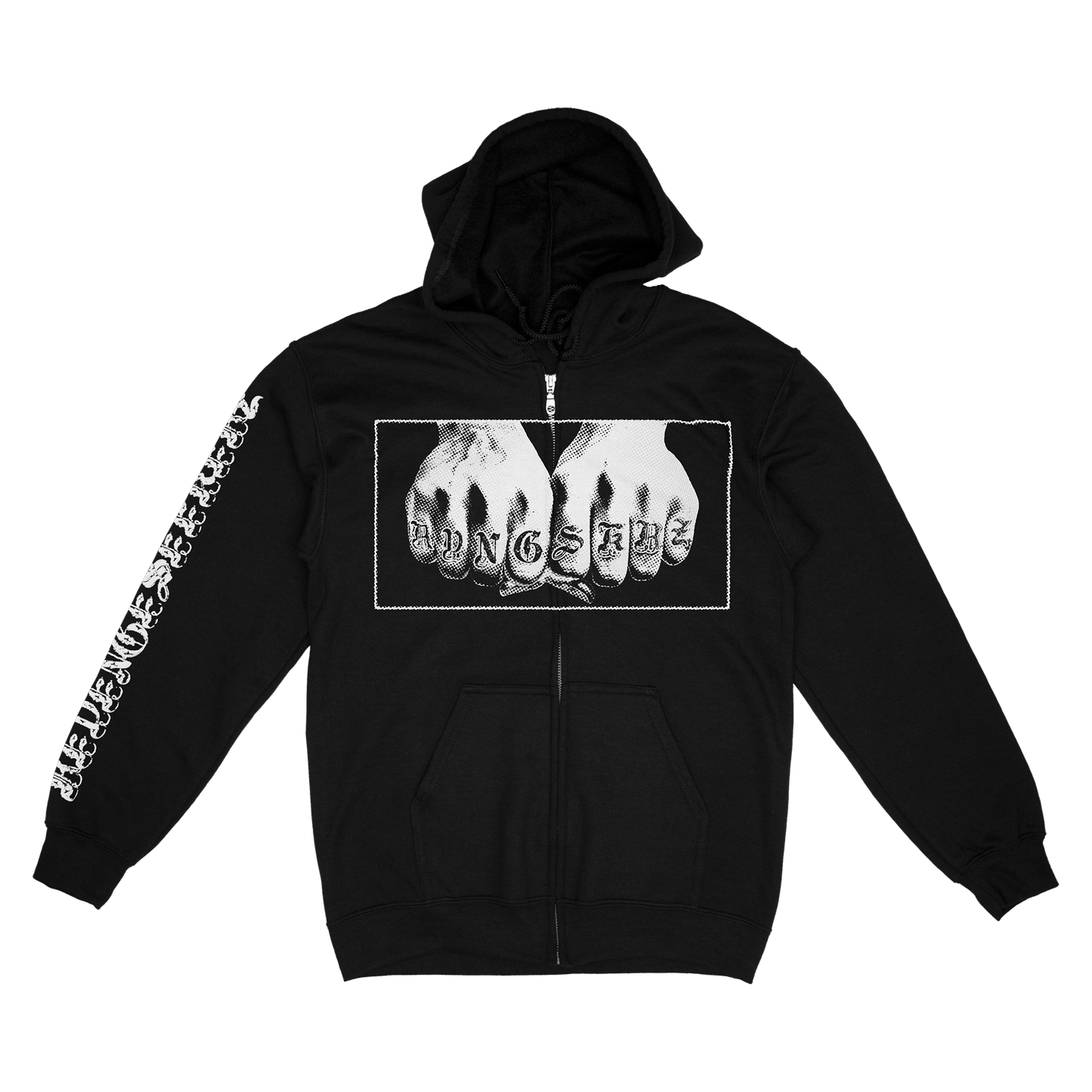 Experimental Skin Zip Hoodie