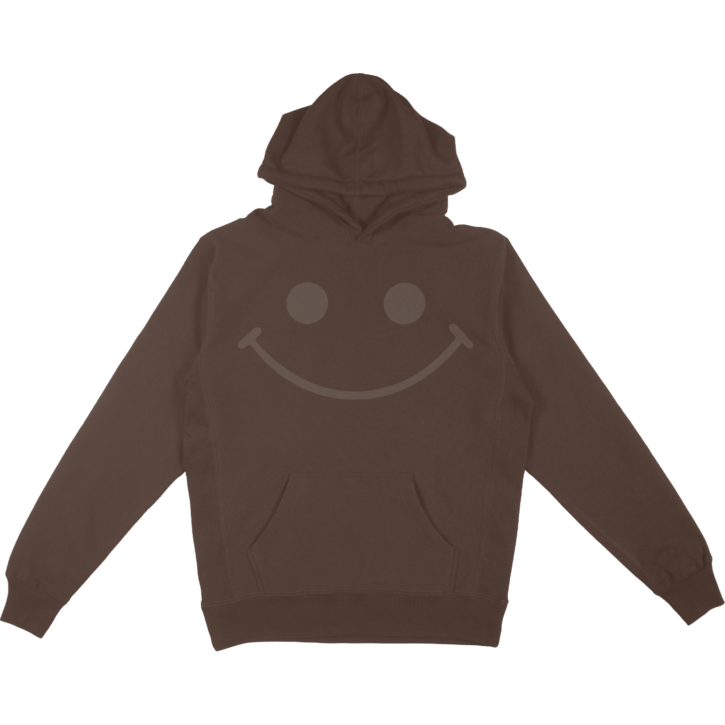 Smiley Brown Hoodie