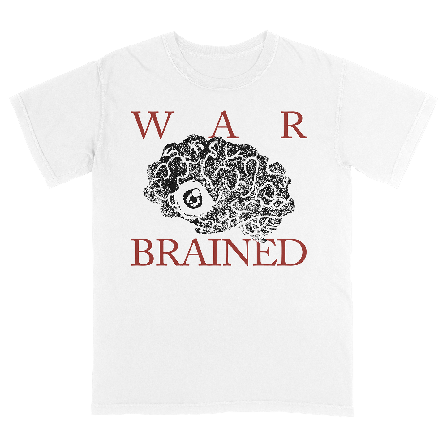 Brain Damage White Tee