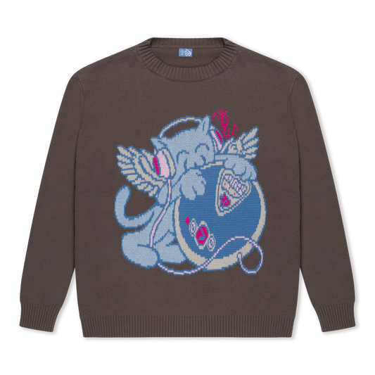 Catman Knit Sweater