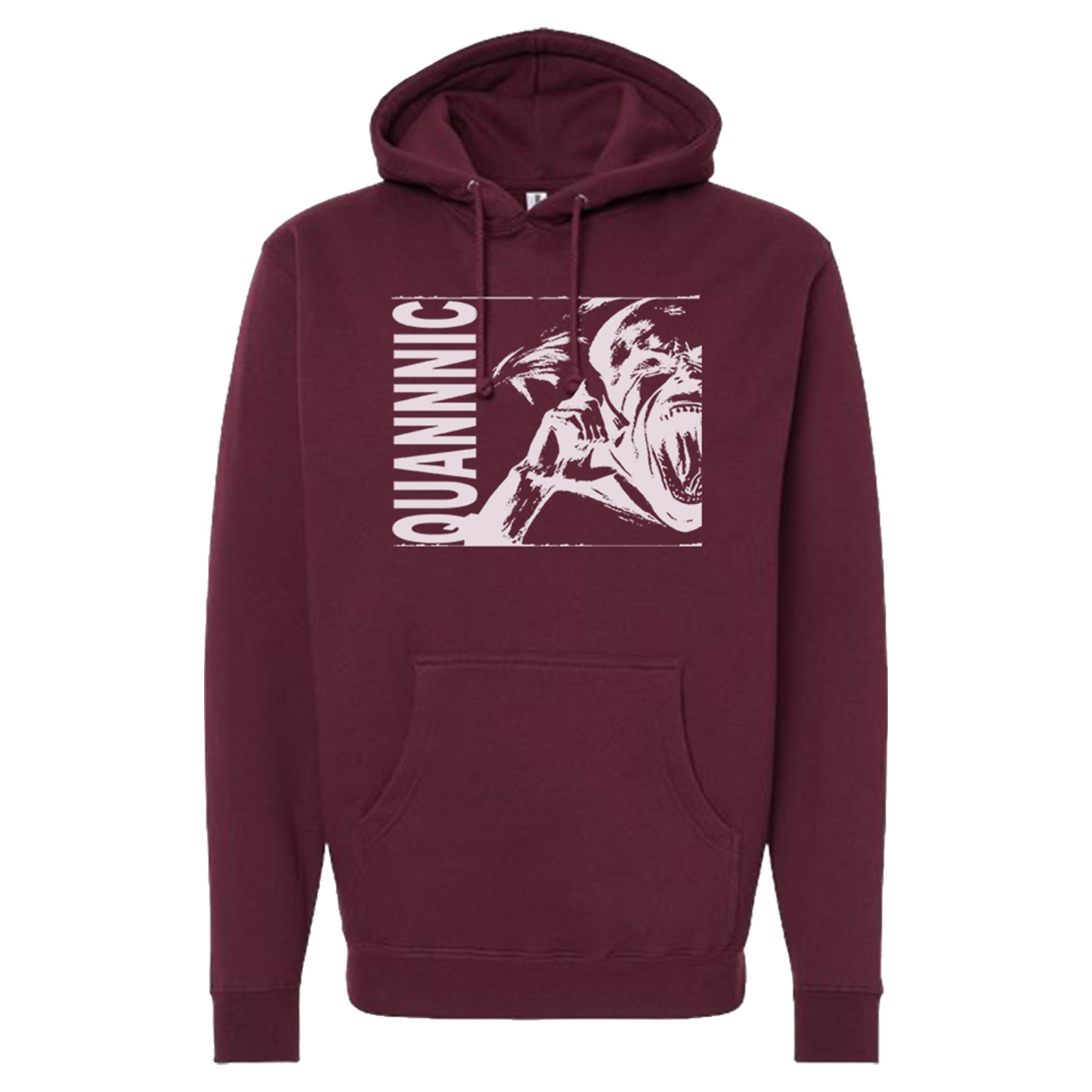 Scream Maroon Hoodie