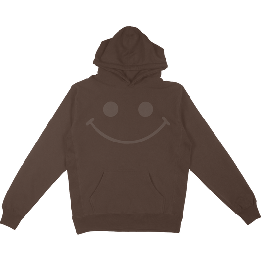 Smiley Brown Hoodie