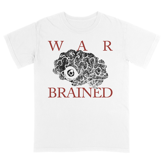 Brain Damage White Tee