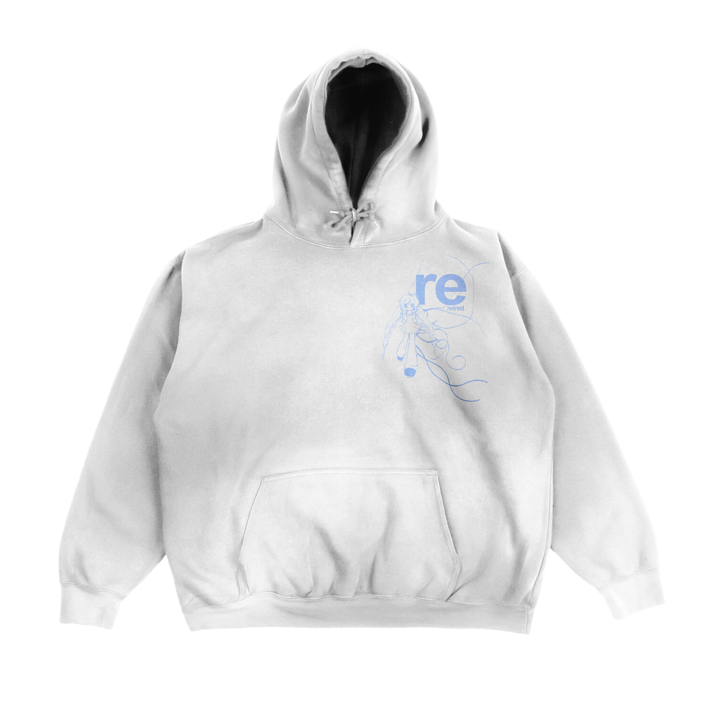 Re: Wired White Hoodie